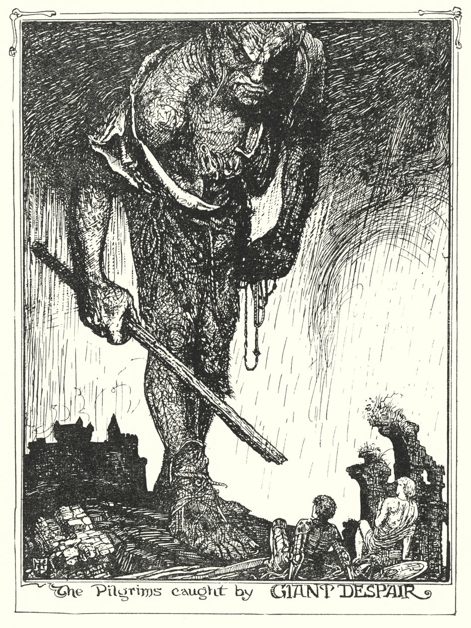Illustration pour The Pilgrim