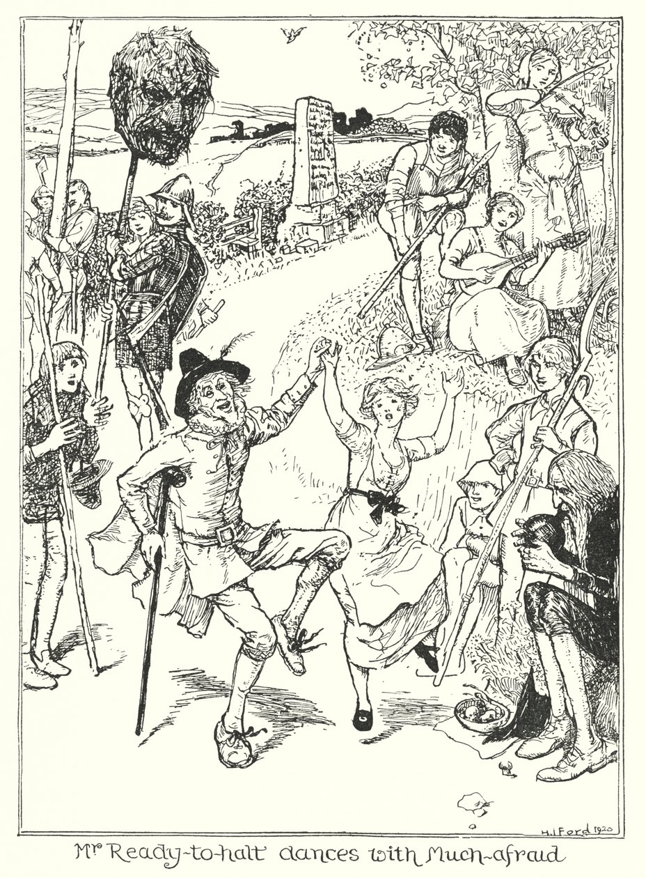 Illustration pour The Pilgrim
