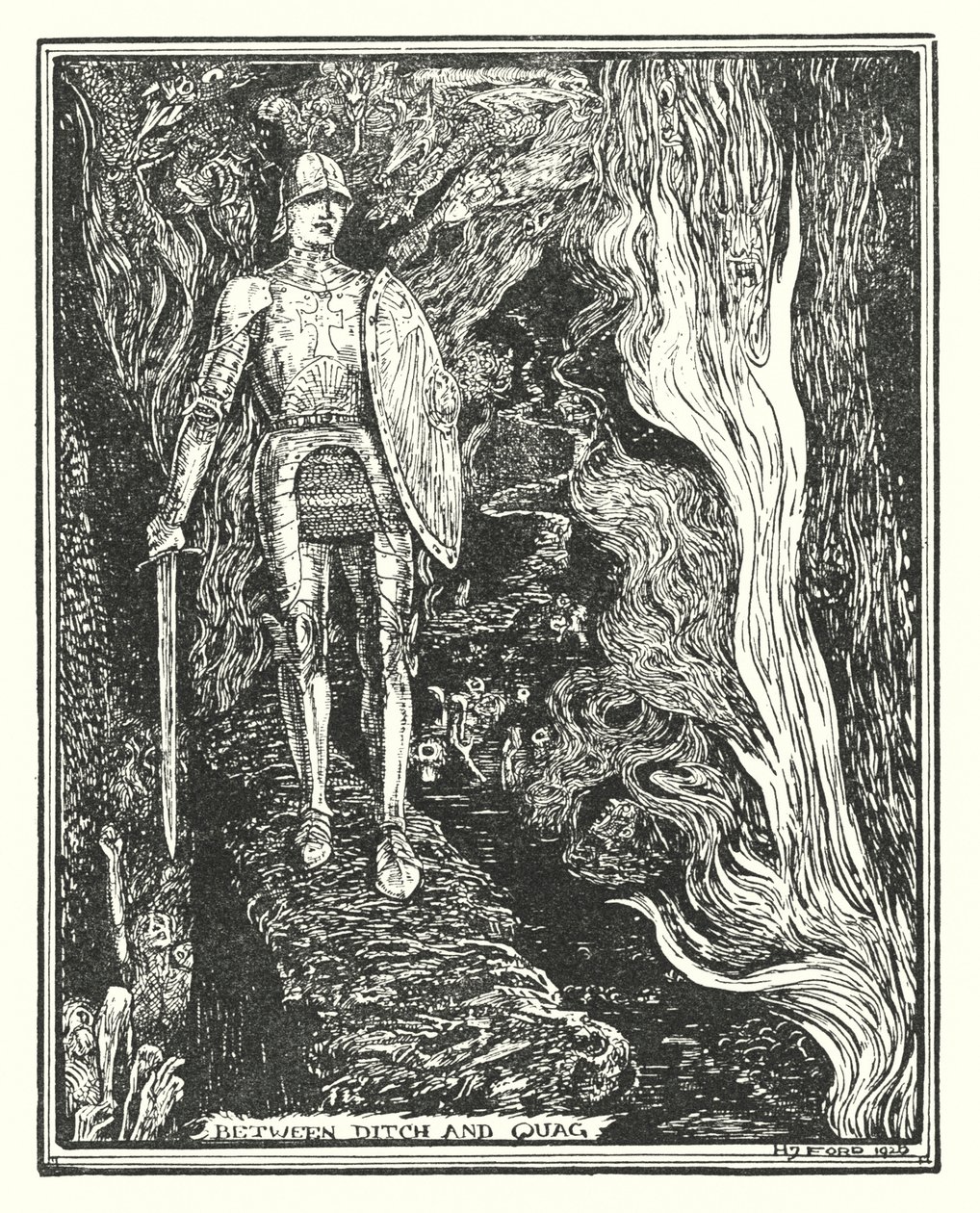 Illustration pour The Pilgrim