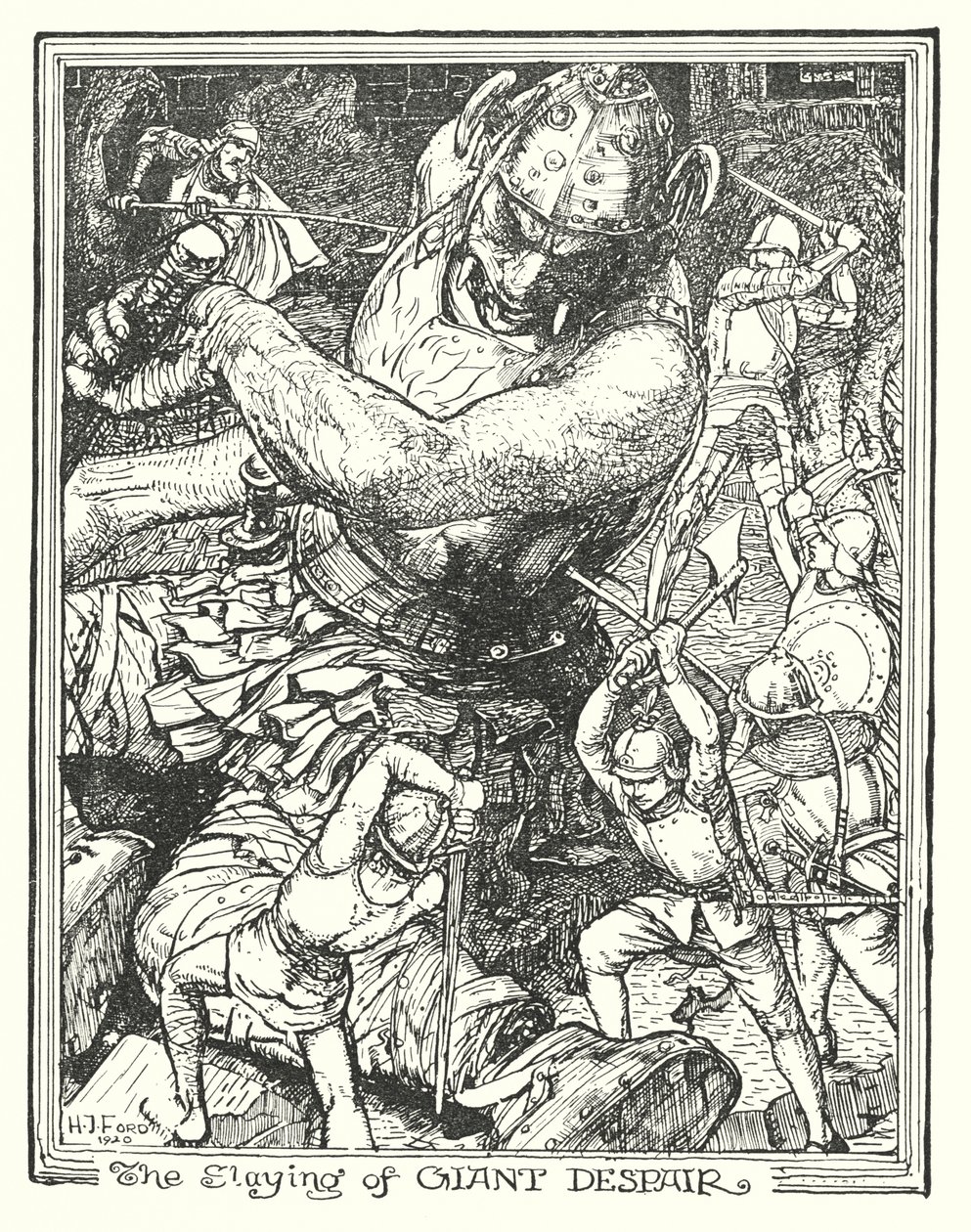 Illustration pour The Pilgrim