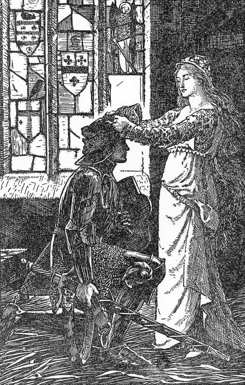 Lancelot et Elaine d