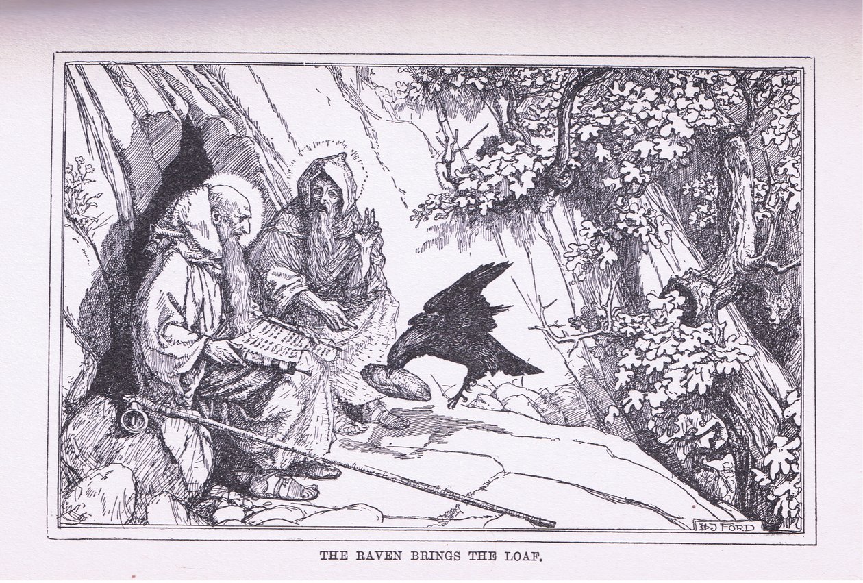 Le corbeau apporte le pain - Henry Justice Ford