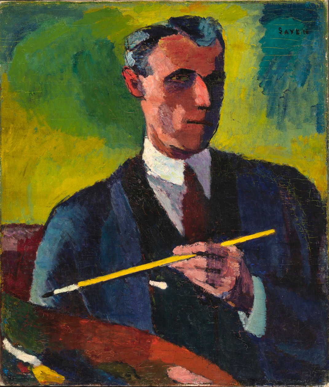 Autoportrait, 1910-1913 - Henry Lyman Saÿen