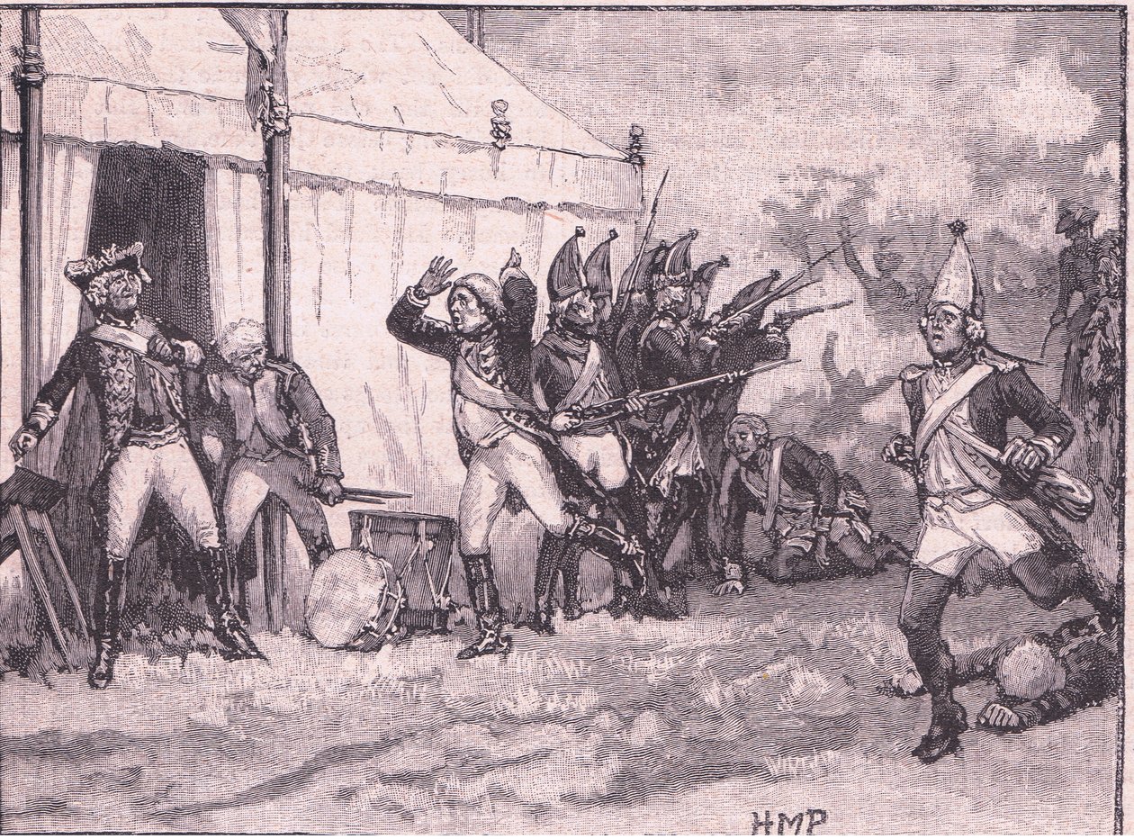 Surprise pour Frédéric à Hochkirch AD 1758 - Henry Marriott Paget