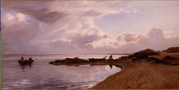 Ramassage de moules, côte nord du Pays de Galles - Henry Moore