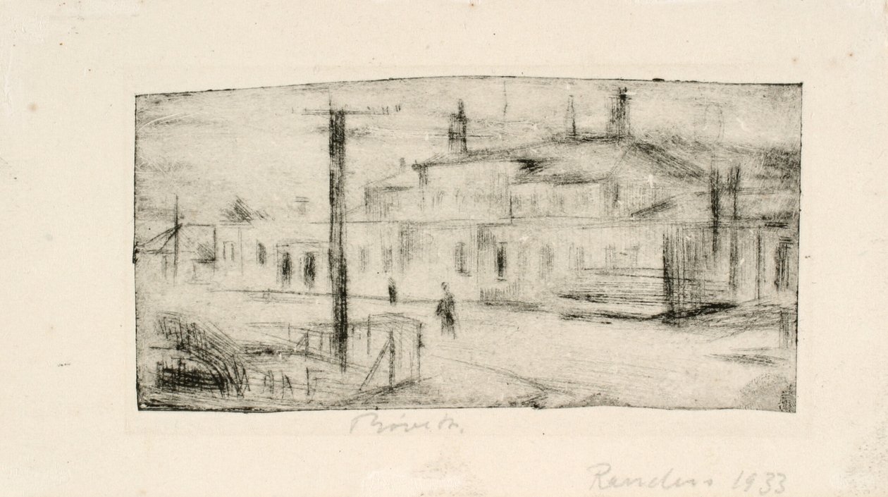 La gare de Randers - Henry Nielsen