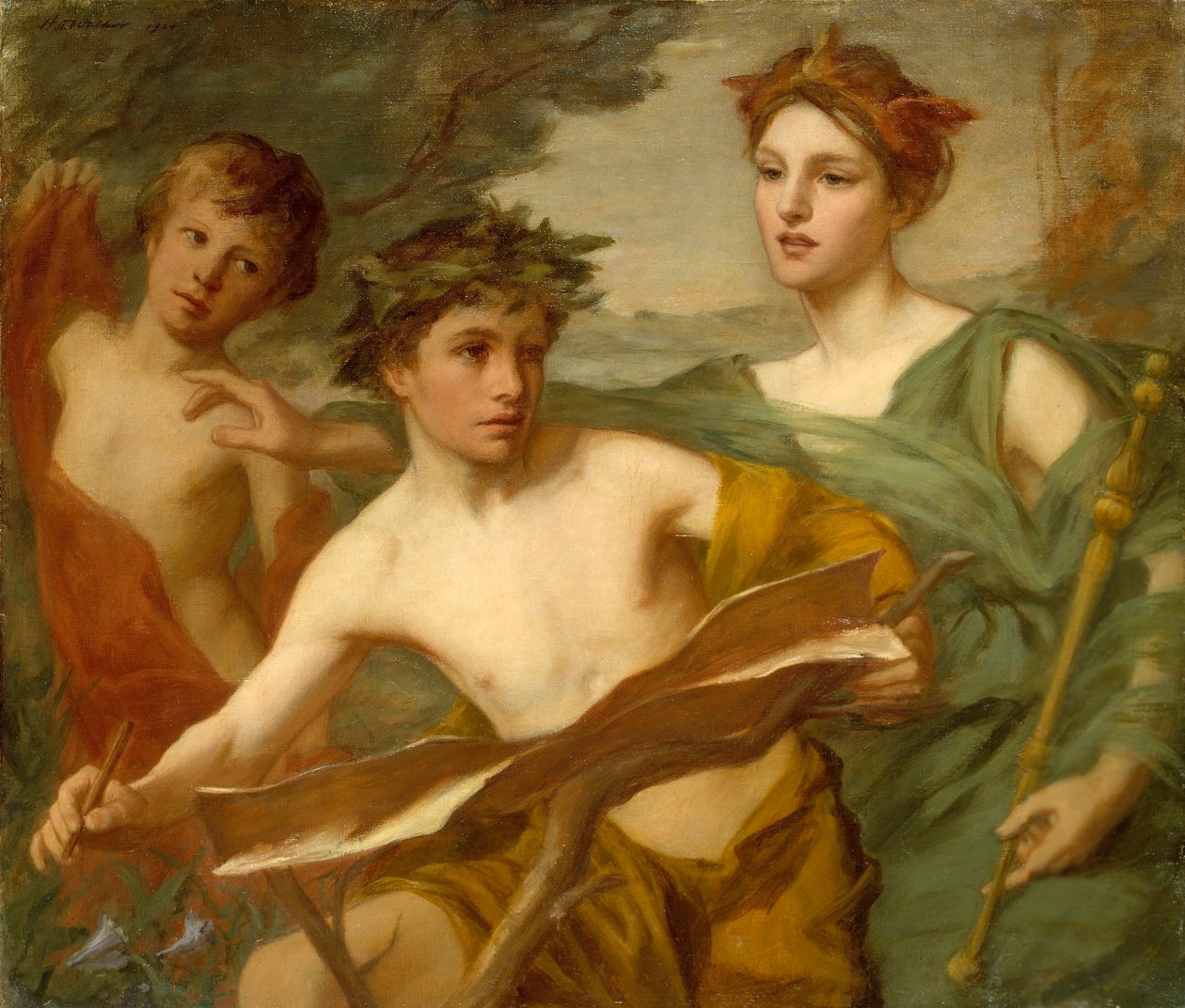 Reine muse - Henry O. Walker