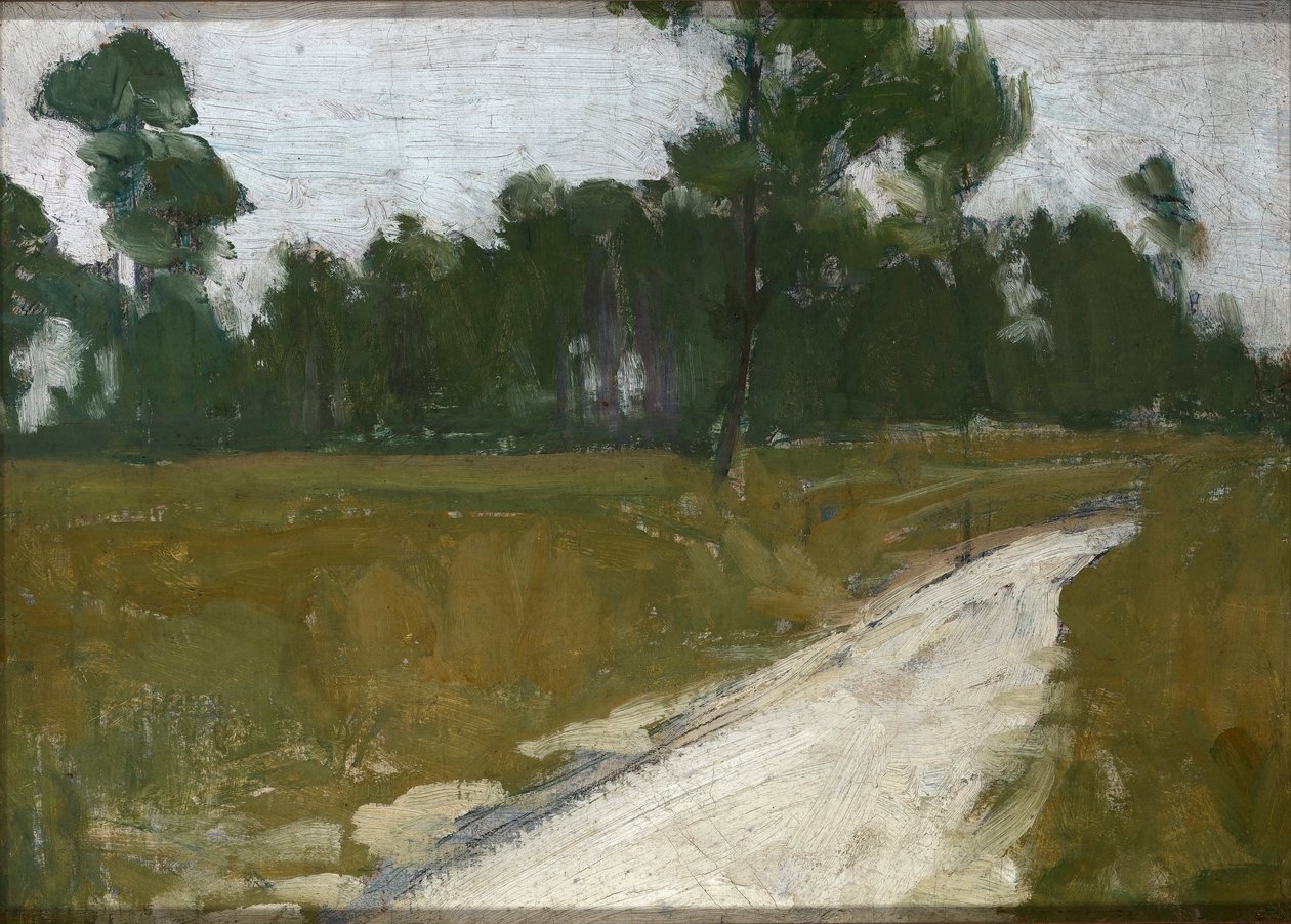 Route de campagne en France - Henry Ossawa Tanner