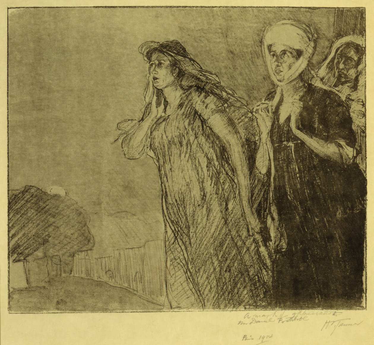 Retour au tombeau - Henry Ossawa Tanner