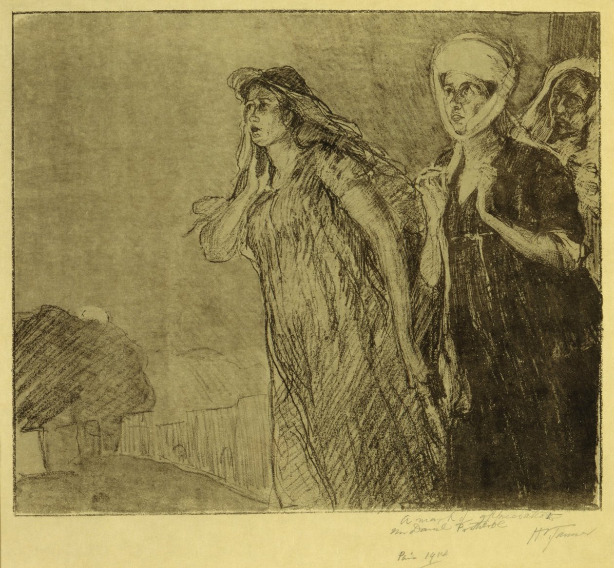 Retour au tombeau - Henry Ossawa Tanner