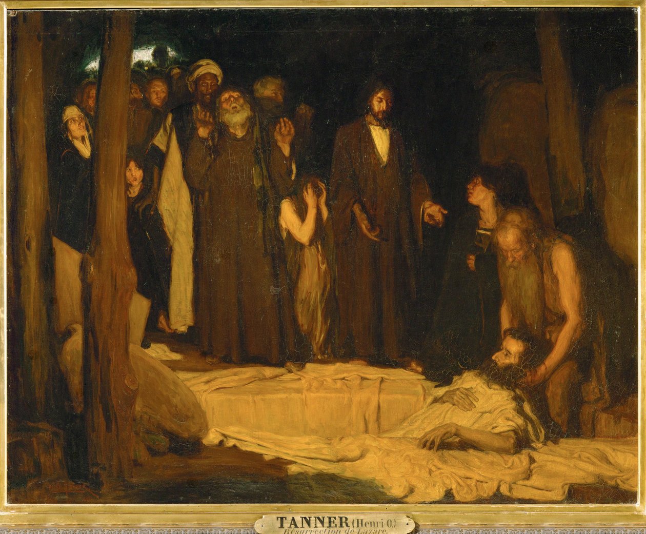 La résurrection de Lazare - Henry Ossawa Tanner