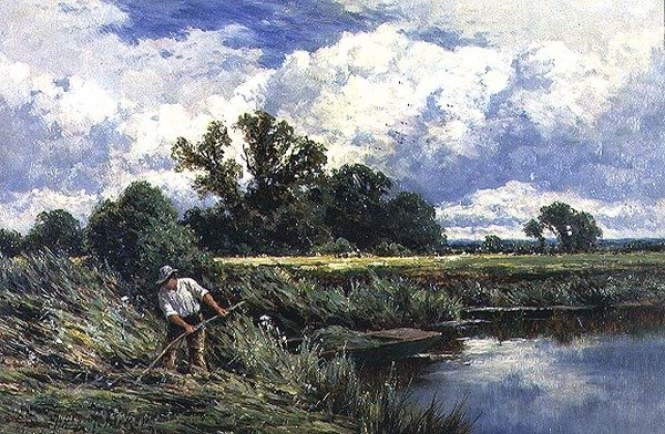 La rivière Lea, près de Broxbourne dans le Hertfordshire - Henry Parker