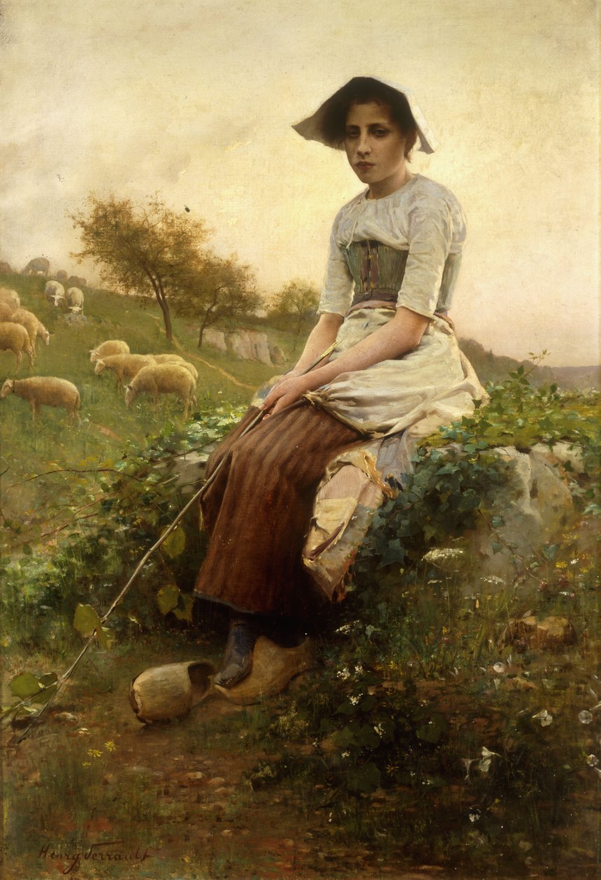La Bergère - Henry Paul Perrault