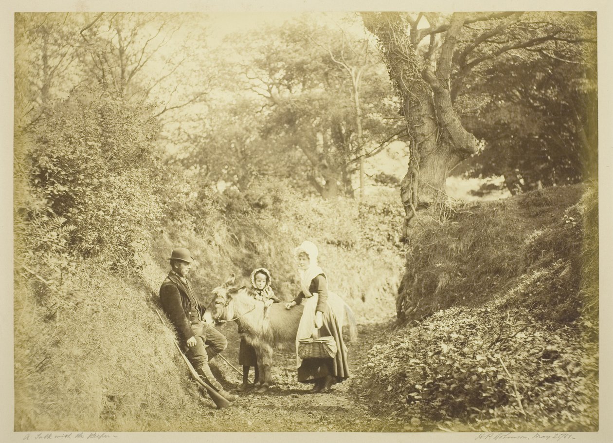 Une conversation avec le gardien - Henry Peach Robinson