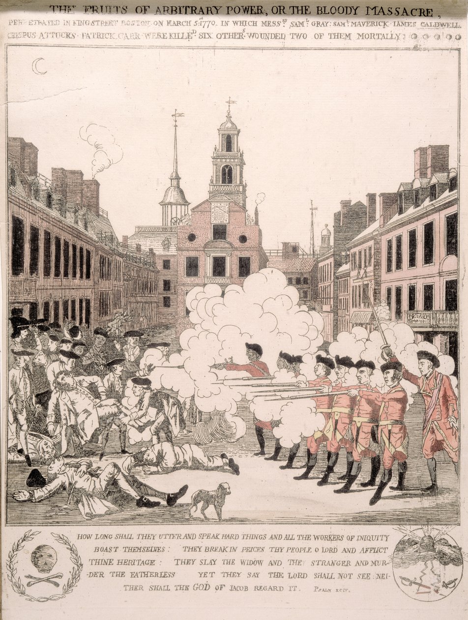 Le Massacre de Boston, 5 mars 1770 - Henry Pelham