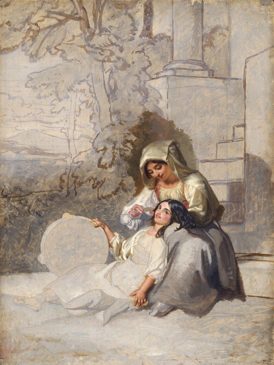 Paysans italiens - Henry Penry Williams