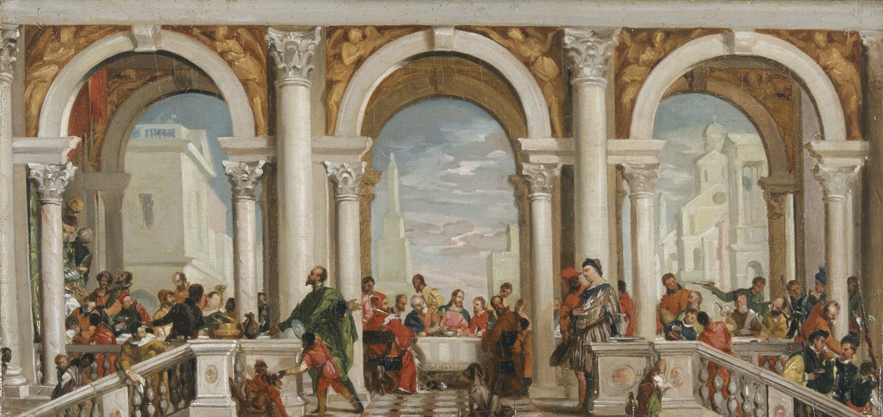 Le Festin dans la maison de Lévi - Henry Penry Williams