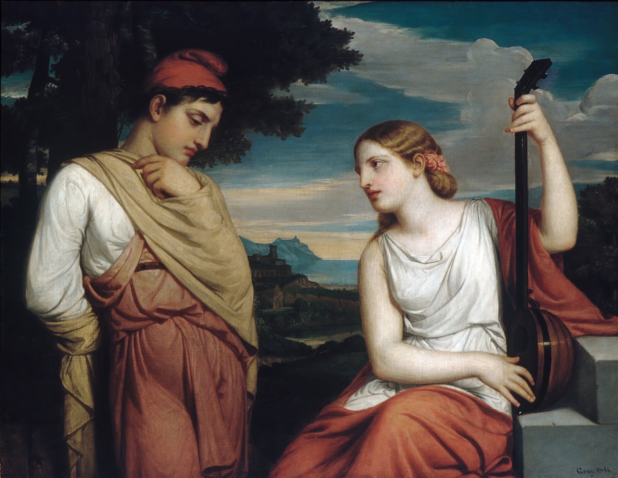 Les Amants grecs - Henry Peters Gray