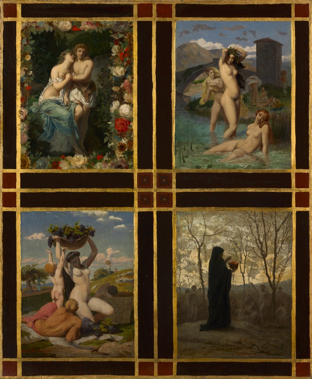Les Quatre Saisons, 1850 - Henry Picou