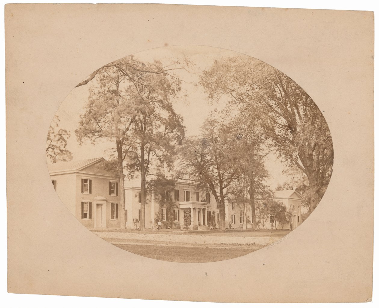 Manoir de Doughoregan, Maryland, v. 1860 (photo) - Henry Pollock