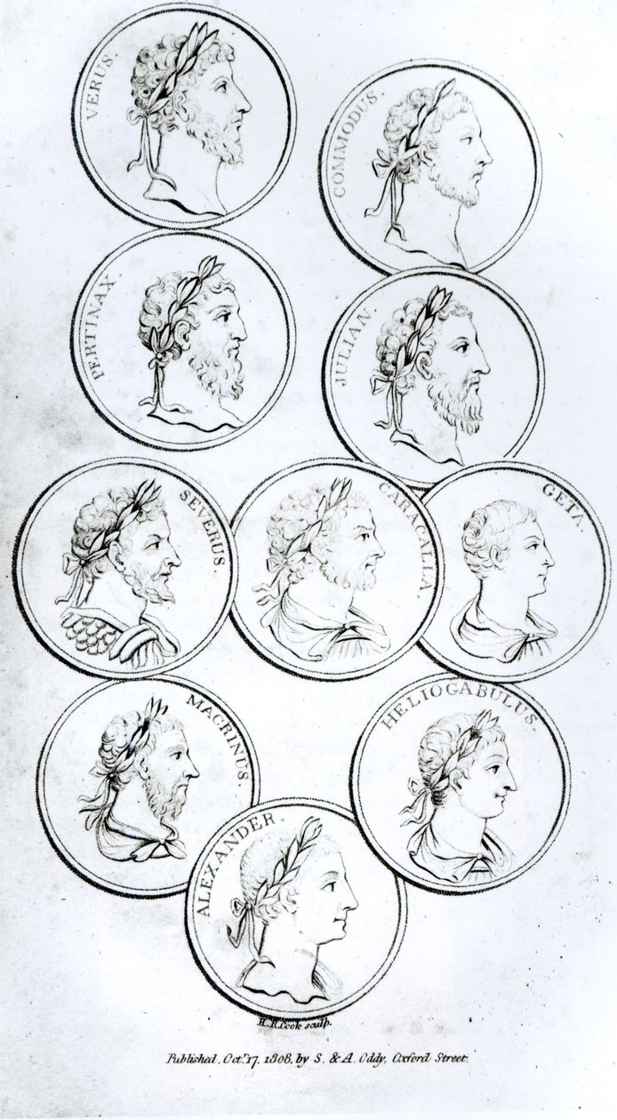 Portraits des empereurs romains, de 