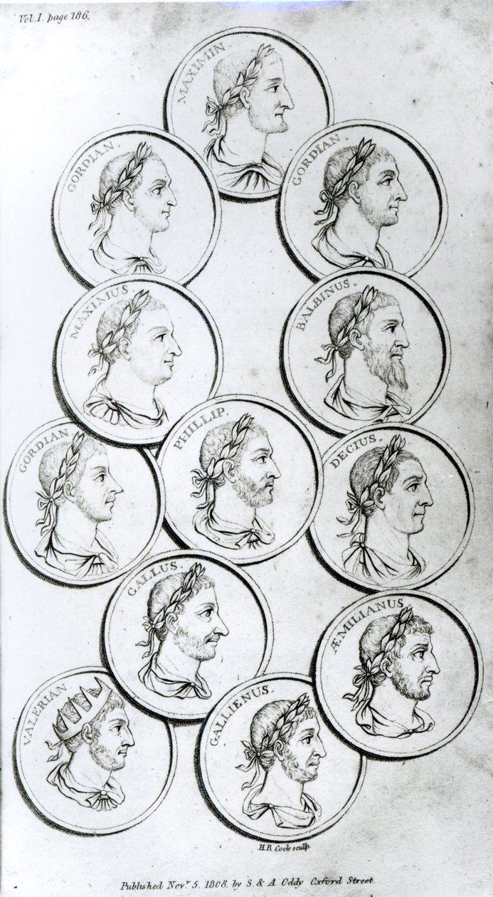 Portraits des empereurs romains, de 