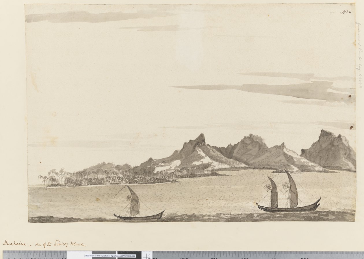Page 22 Huaheine, une des îles de la société, 1768-75 - Henry Roberts