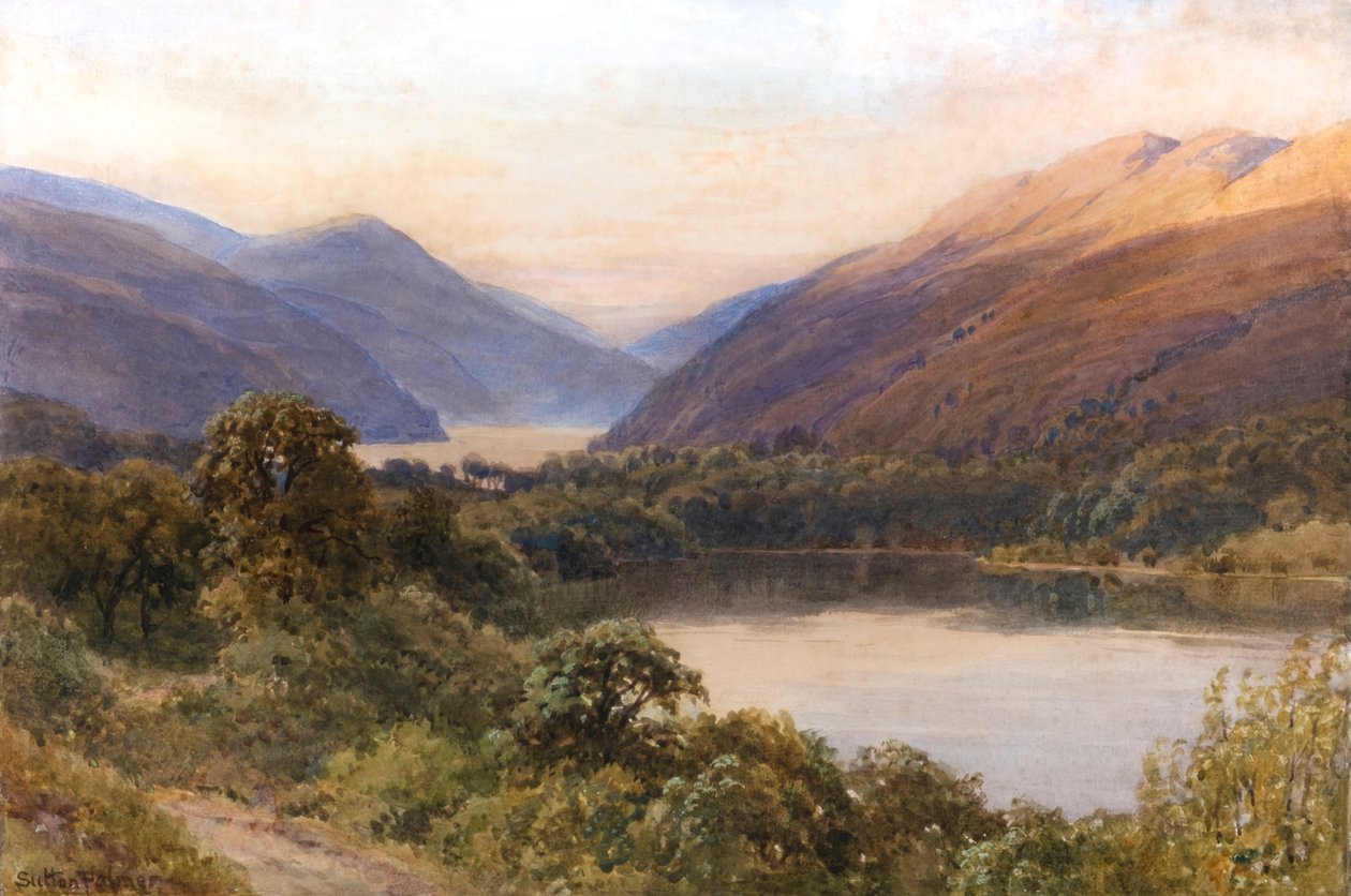 Lac Bleu, Comté de Lake, Californie - Henry Sutton Palmer