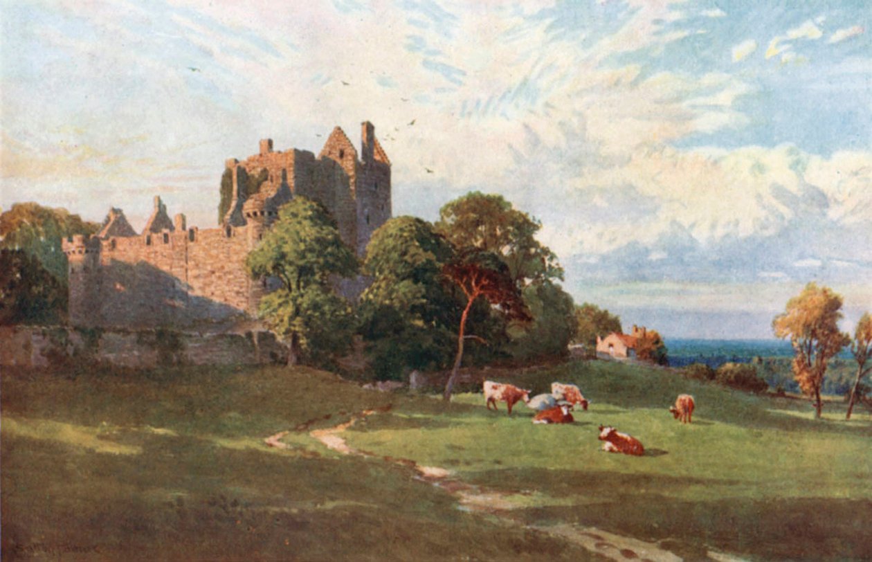 Château de Craigmillar, près d