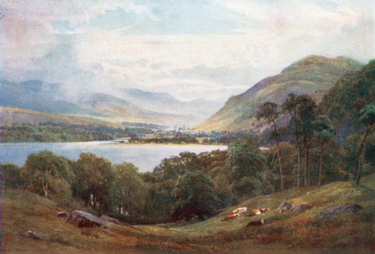 Killin, tête du Loch Tay, Perthshire (lithographie couleur) - Henry Sutton Palmer