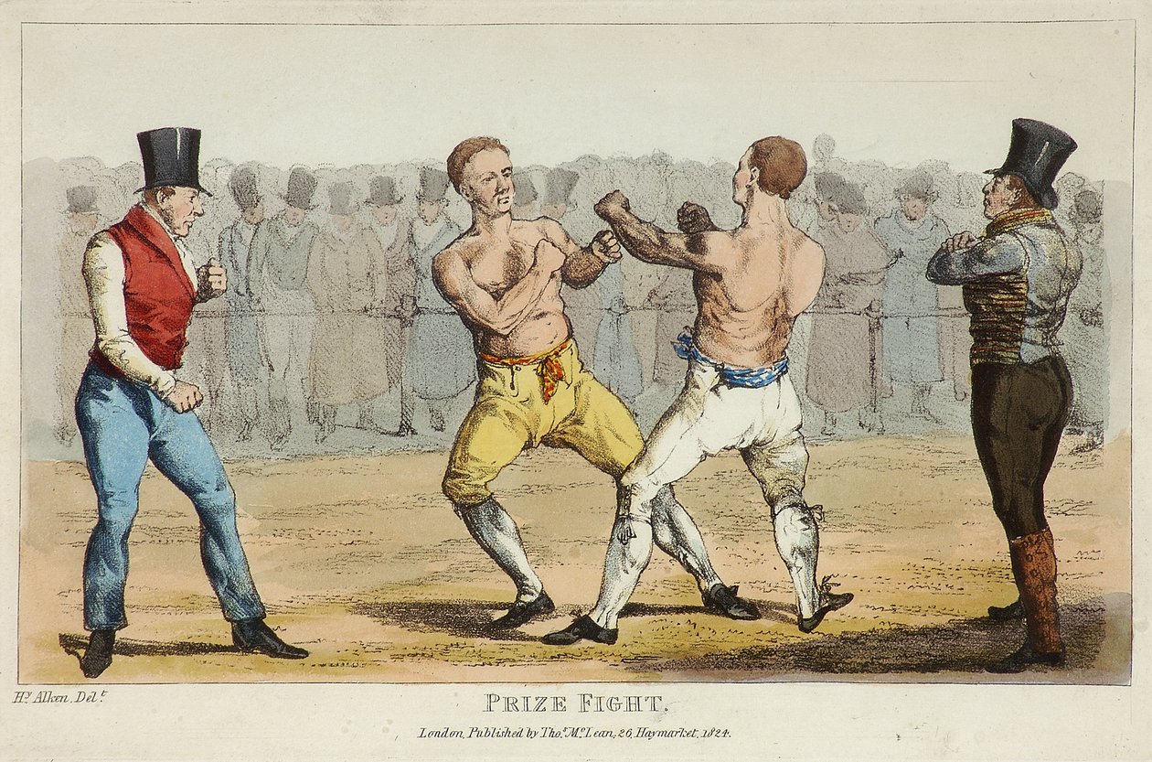 Combat de prix - Henry Thomas (after) Alken