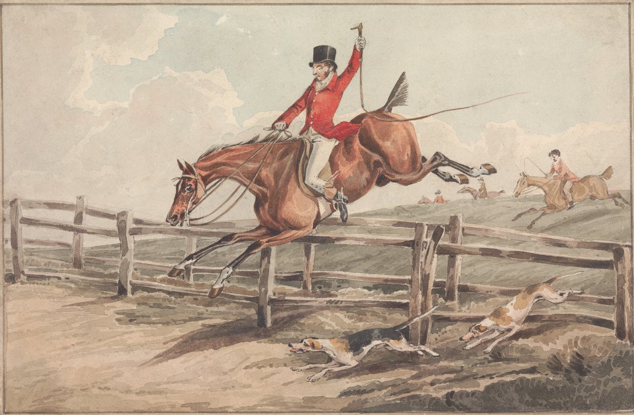 « Faire la chose : et la chose faite : » Bien faire la chose - [envoyer promener les bavards] - Henry Thomas Alken
