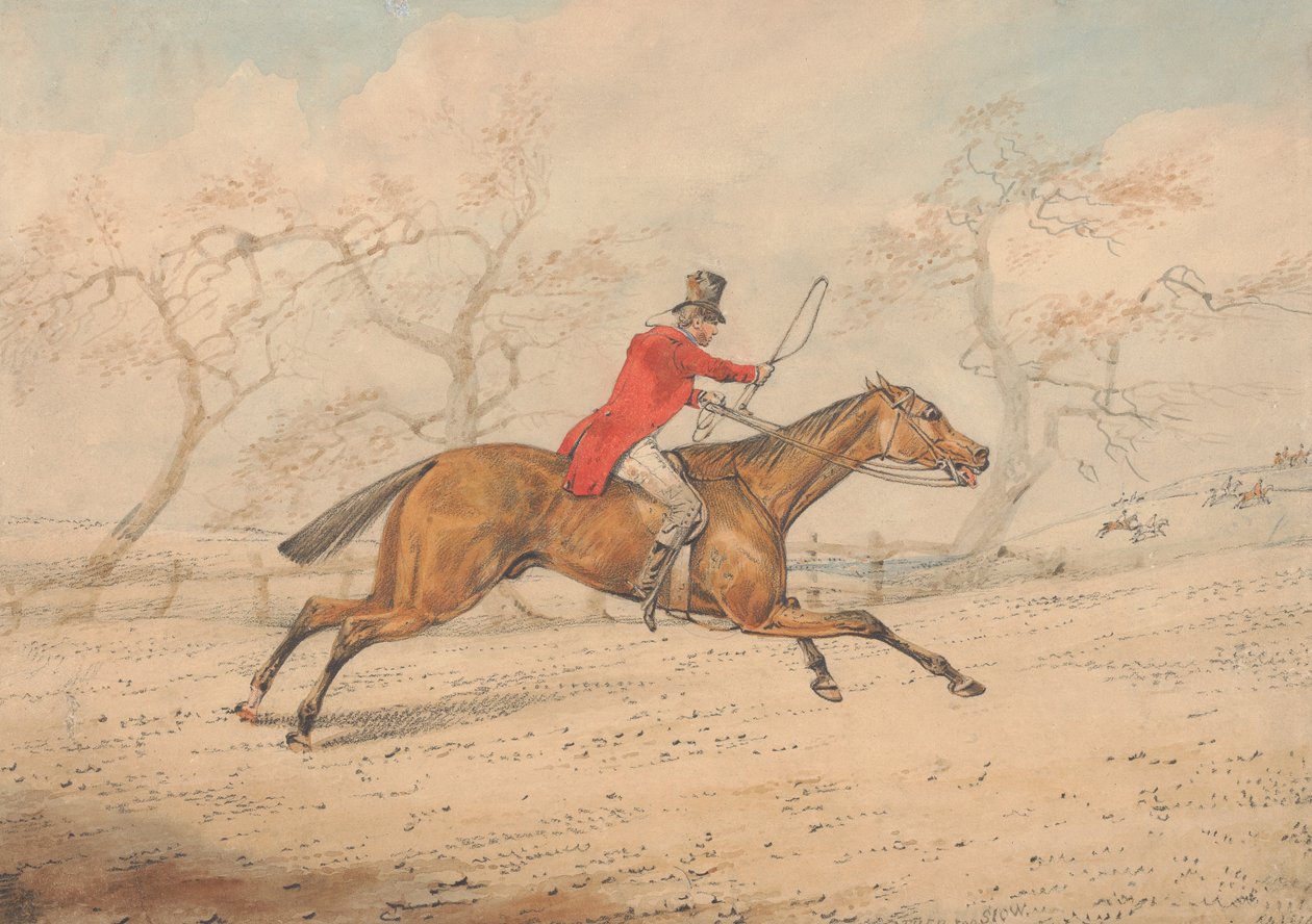 « Plutôt trop lent » - Henry Thomas Alken
