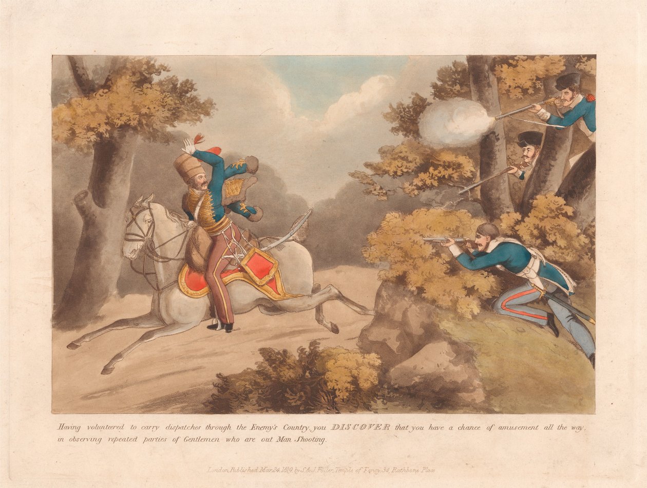 Série de sept : [Découvertes militaires] - Henry Thomas Alken