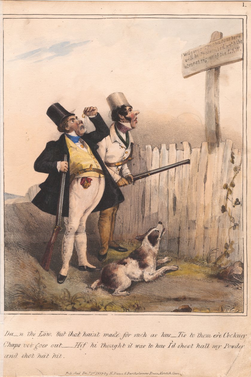 Lot de douze avec page de titre : « Sporting Satirist » - Henry Thomas Alken