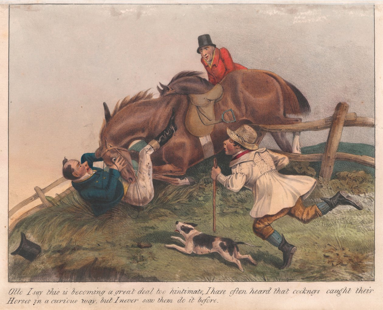 Série de douze avec page de titre : Satiriste sportif - Henry Thomas Alken