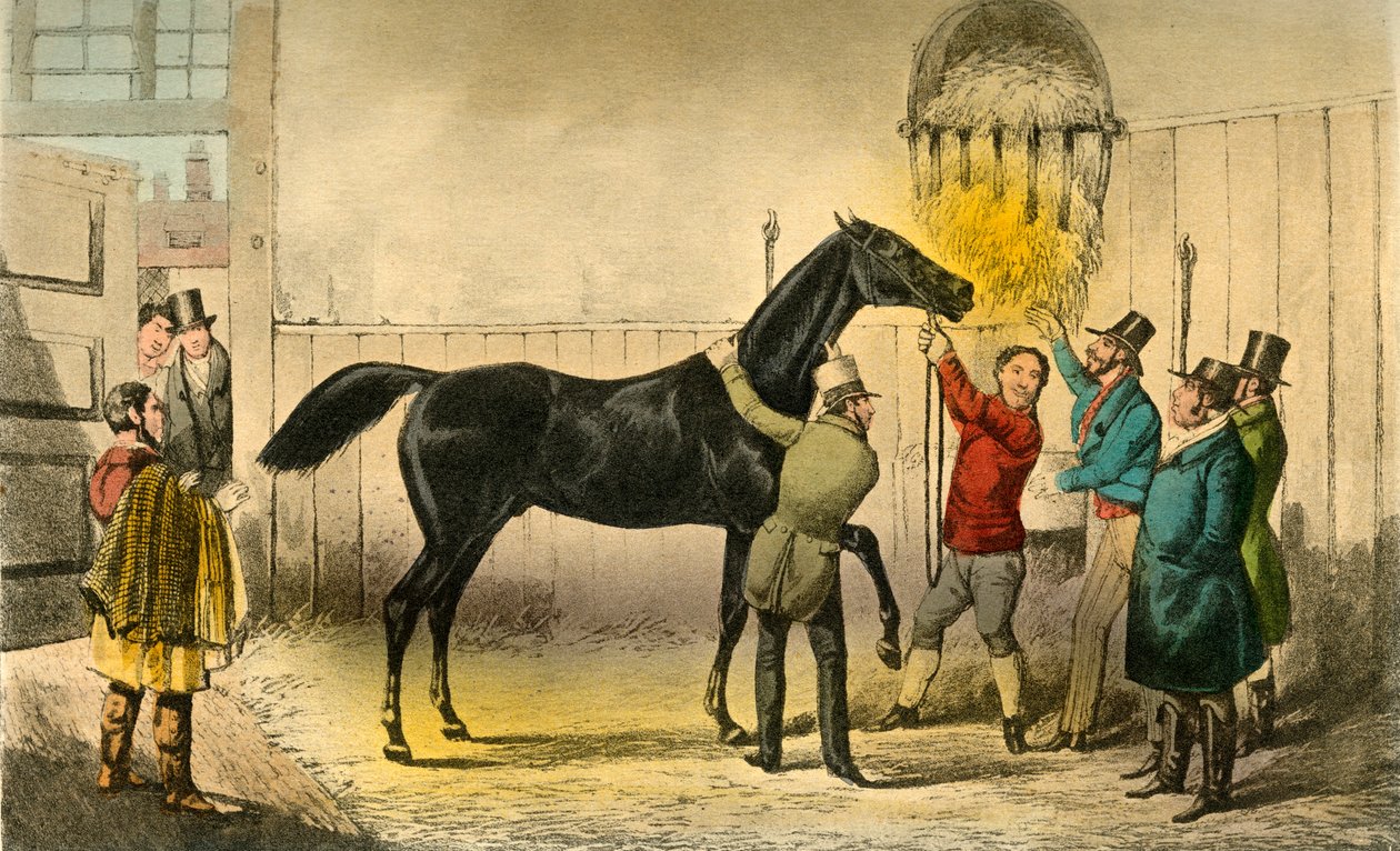 Le Baron mouille son Wet - Henry Thomas Alken