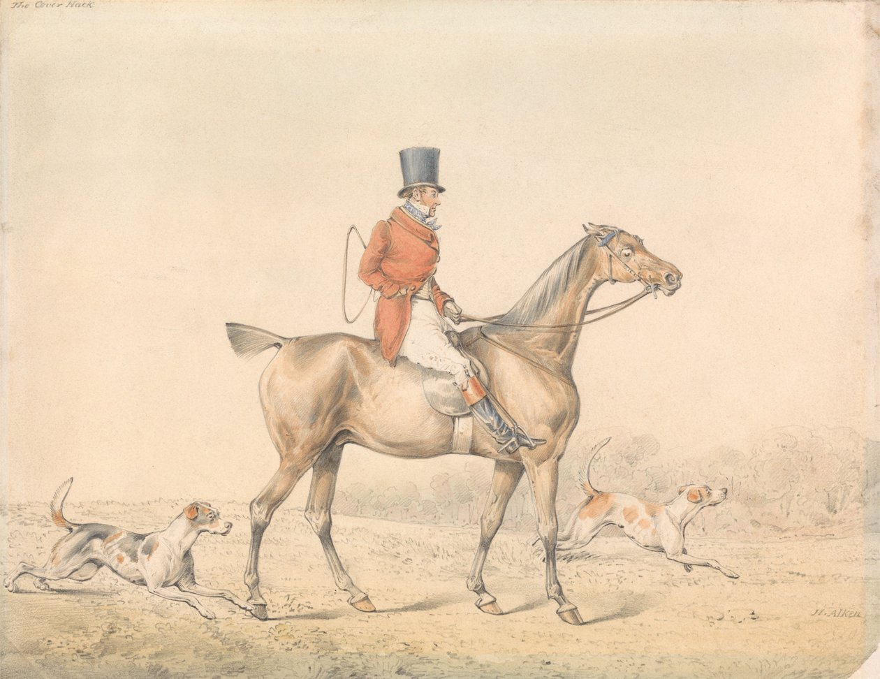 « Le truc de la couverture » - Henry Thomas Alken