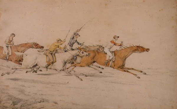 Les deux dernières secondes (paire de 85459) - Henry Thomas Alken