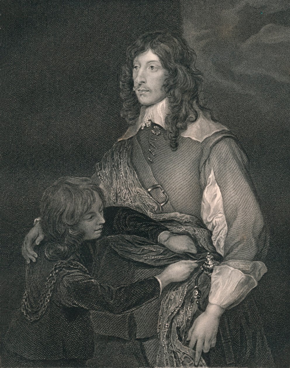 George, Lord Goring, début-milieu du 19e siècle - Henry Thomas Ryall