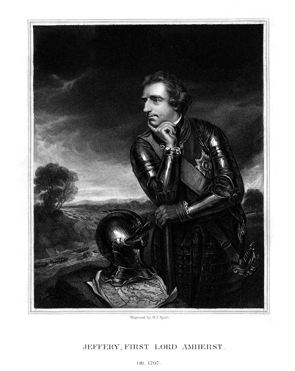 Jeffery Amherst, 1er baron Amherst, commandant en chef de l