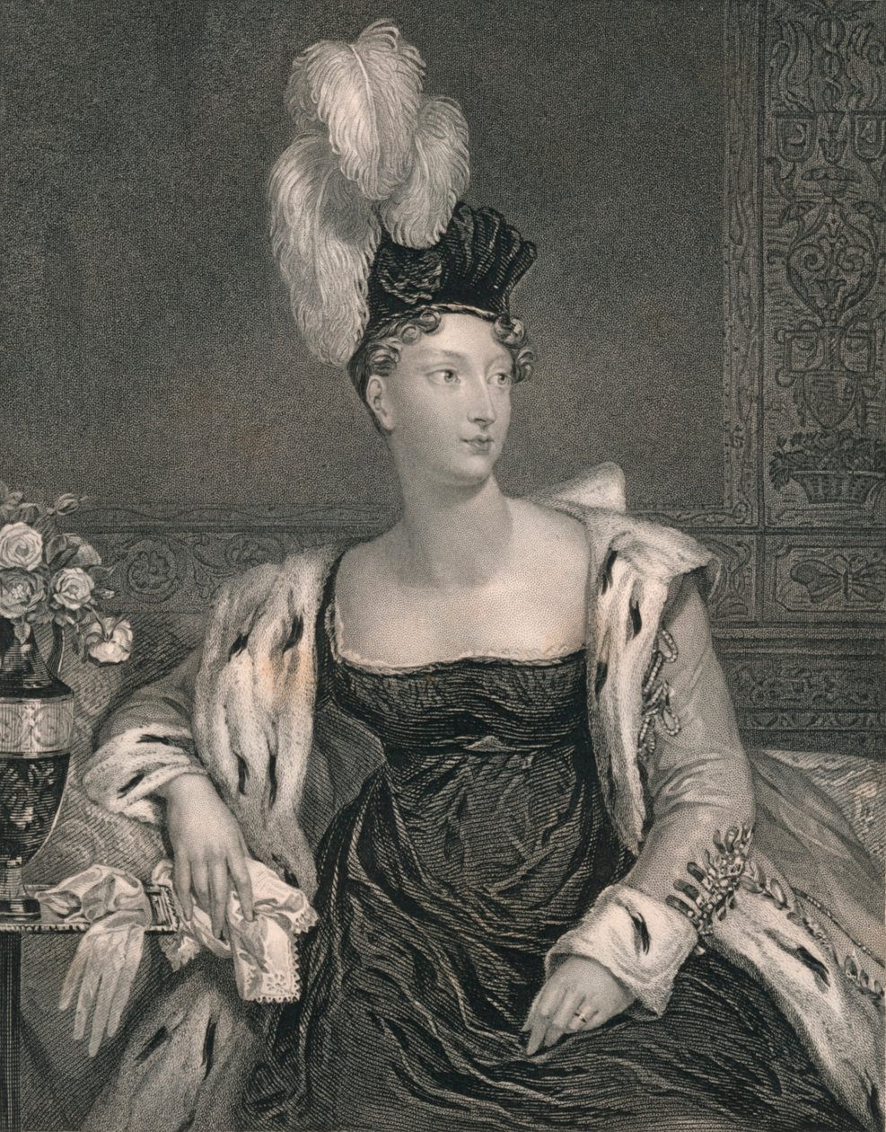 Princesse Charlotte, de Galles, vers 1817, début-milieu du 19ème siècle - Henry Thomas Ryall