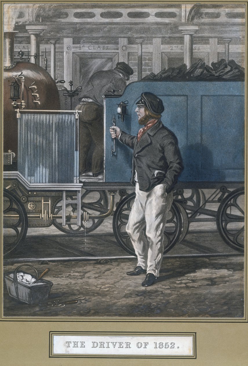 Le conducteur de 1852, gravé par John Harris, publié le 26 mai 1852 - Henry Thomas after Alken
