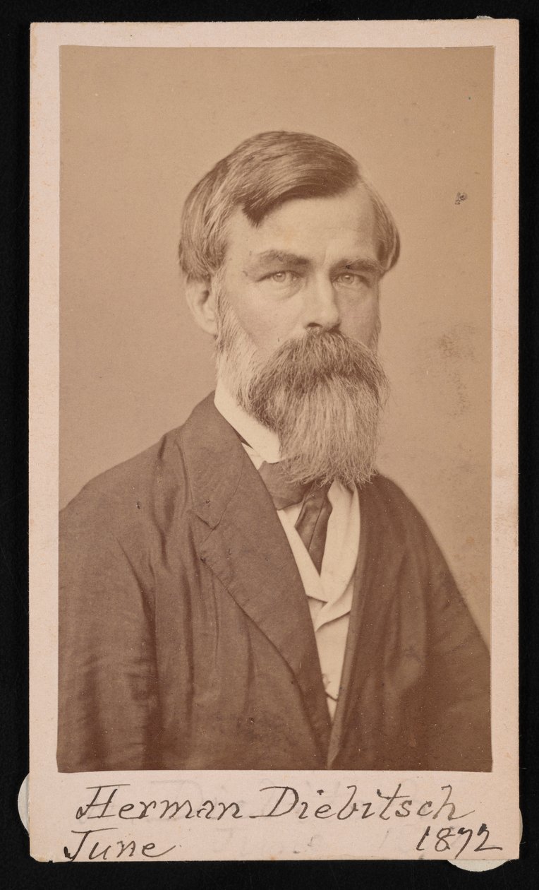 Portrait de Herman Henry Diebitsch - Henry Ulke