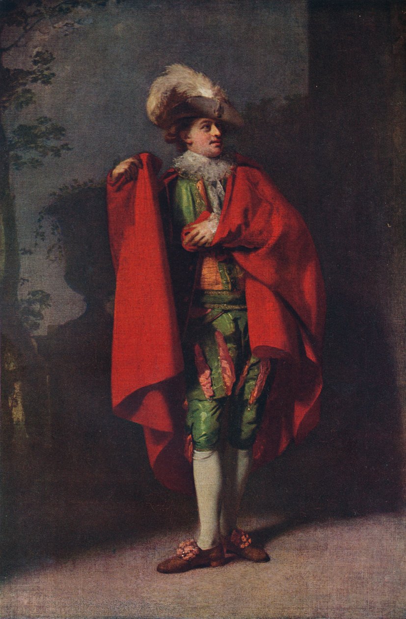 John Palmer en Comte Almaviva dans Le Barbier de Séville - Henry Walton
