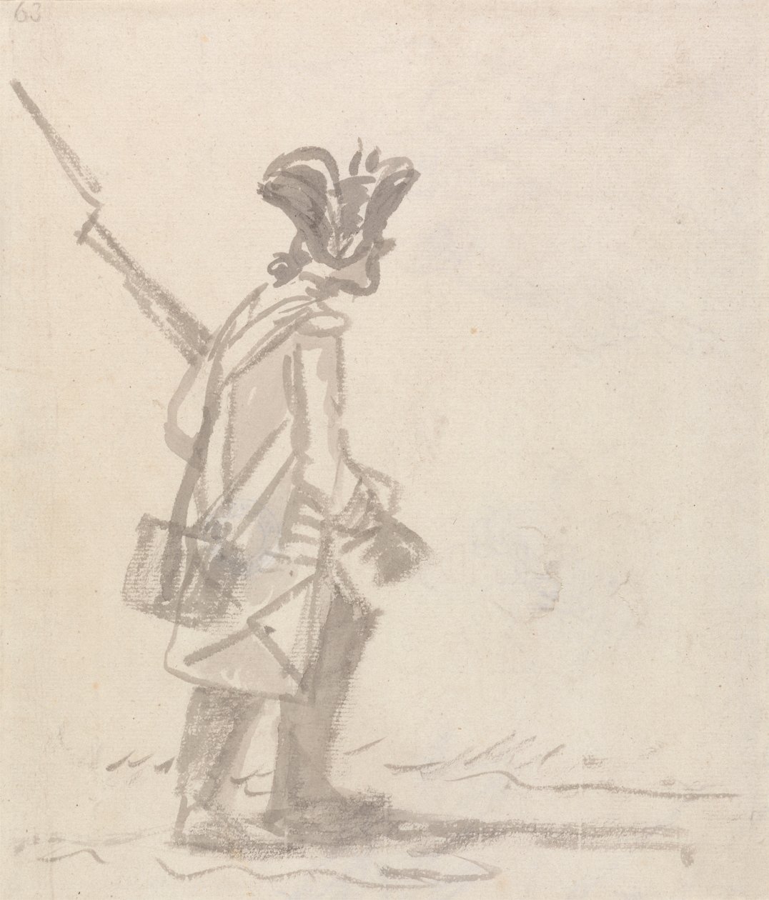 Retour des guerres - Henry William Bunbury