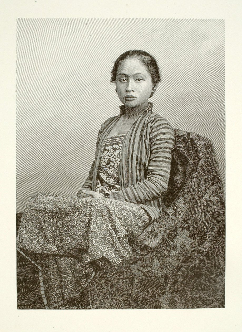 Une jeune femme javanaise - Henry Wolf