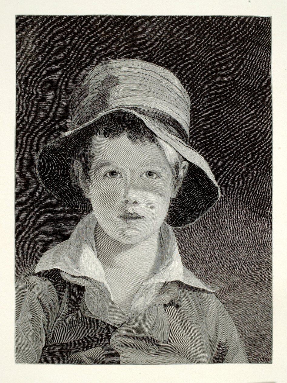 Garçon au chapeau déchiré - Henry Wolf