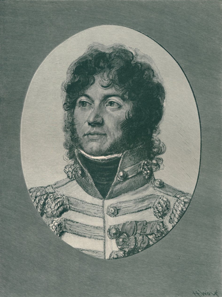 Maréchal Joachim Murat - Grand-Duc de Clèves et de Berg, Roi de Naples, vers 1800, 1896 - Henry Wolf