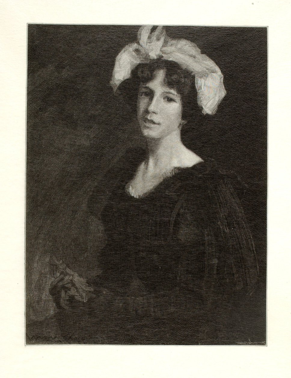 Portrait de Mme C-- - Henry Wolf